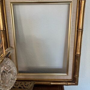 Luxurious Gold Bamboo Picture Frame